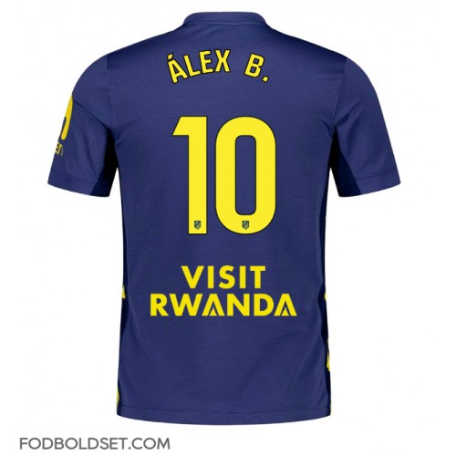 Atletico Madrid Alex Baena #10 Udebanetrøje 2025-26 Kortærmet